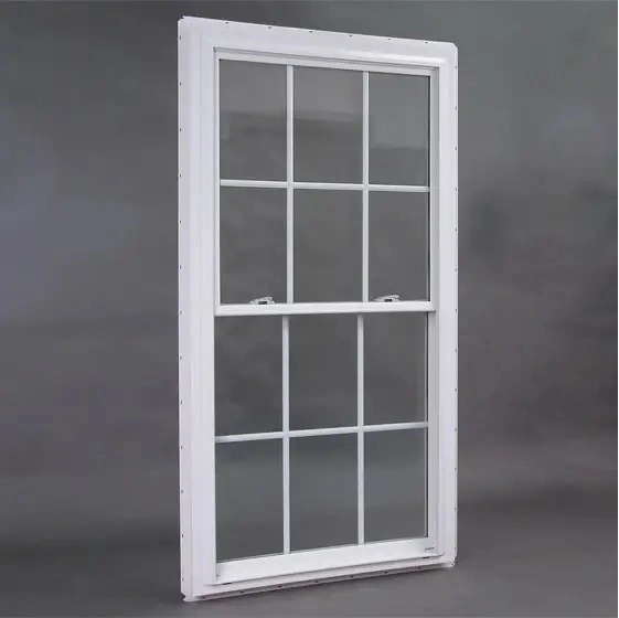 Rejillas decorativas para ventanas y vidrio deslizante interior resistente a impactos PVC glaseado
