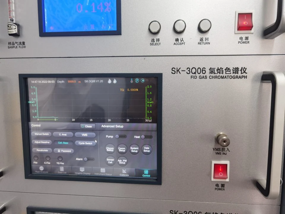 Mud Logging Unit Parts Sk-3q05g Hydrogen Flame Chromatograph