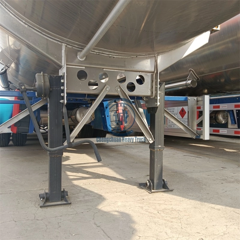 Good Quality Tri-Axles Alloy Tank Semi Trailer Water Transportation