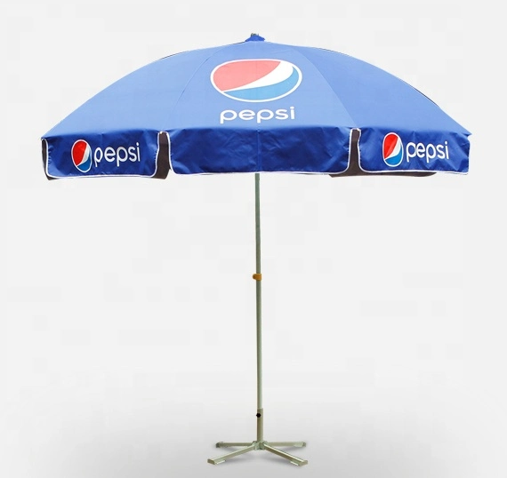 High quality/High cost performance  Customized Printed Polyester Beach Umbrellas for Outdoor