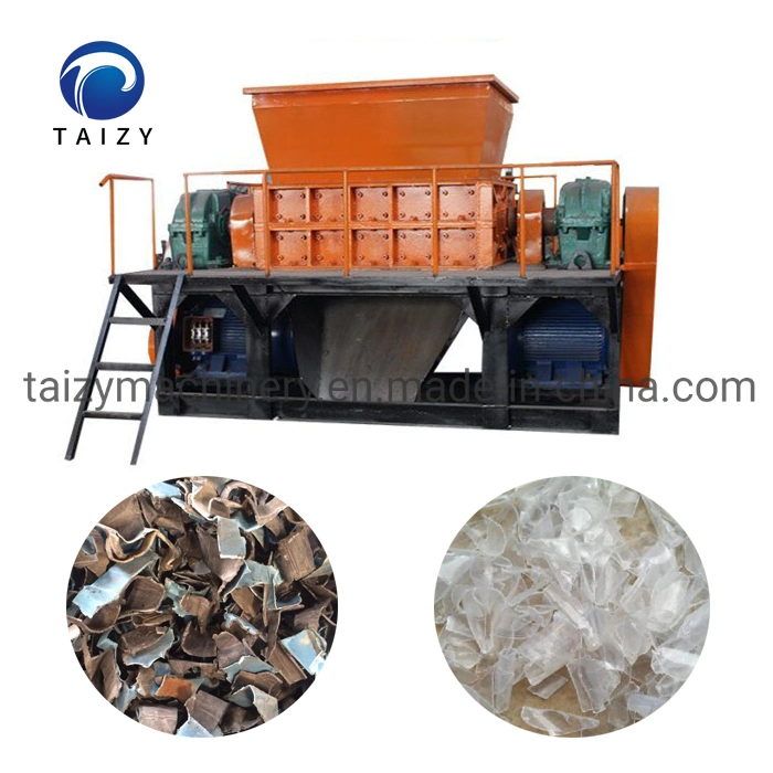 Hot Selling Waste Metal Glass Bottle Shredder Crusher Recycling Machine Wood Shredder Machine