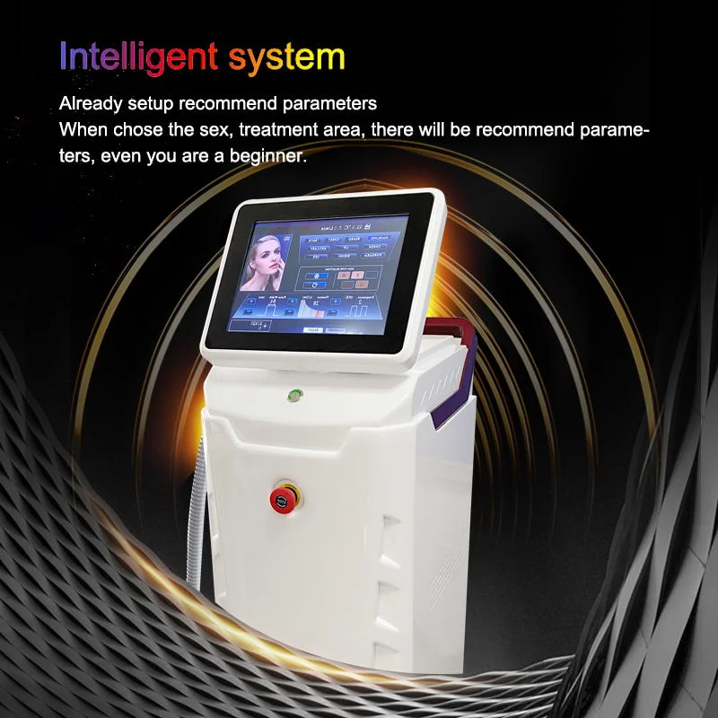 Vertical Professional Hair Removal 808nm Diode Laser Triple Wavelengths Alexandrite Skin Rejuvenation Depilation Beauty Machine