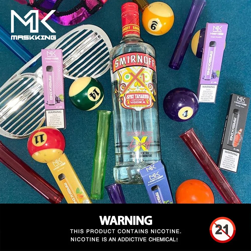 2020 Maskking Gt desechables de alta Mini Mayorista/Proveedor precios de fábrica 450 inhalaciones E-cigarrillo