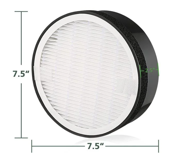 HEPA Air Filter with Carbon Pre Filter Replacement Compatible with Levoit Air Purifiers LV-H132