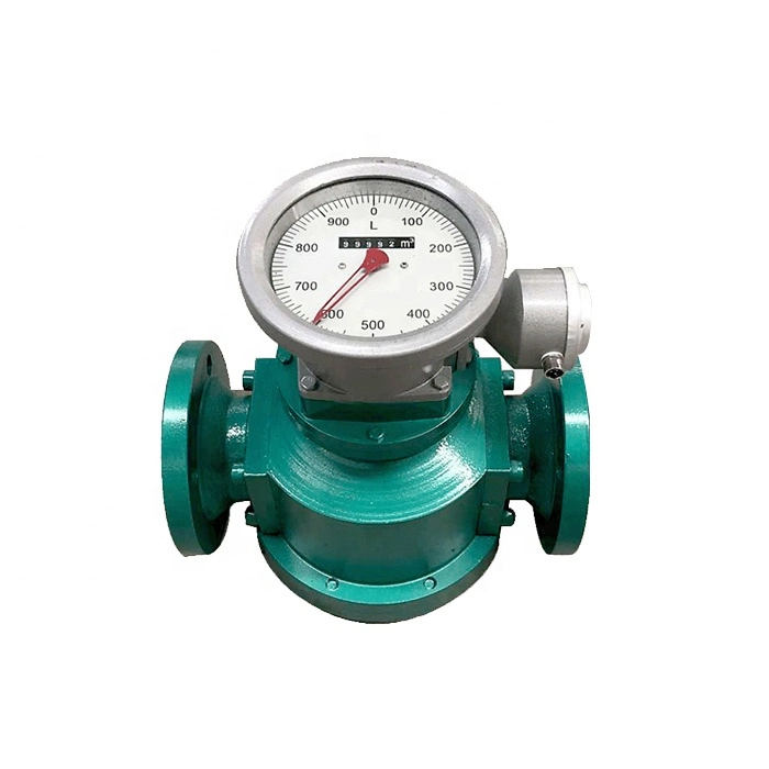 High Viscosity Vegetable Oil Flow Meter Diesel Fuel Oval Gear Flowmeter