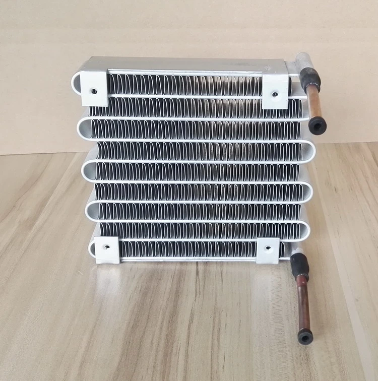 Air Cooled Mini Refrigeration Microchannel Fin Air Cooler Heat Exchanger Condenser