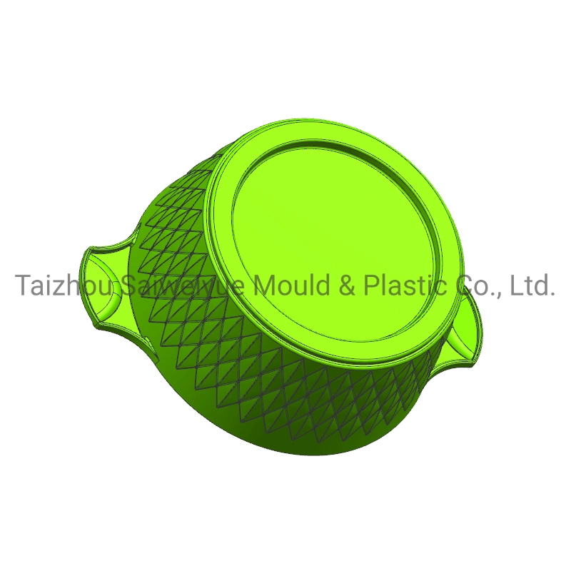 Plastic Round Cake Bread Container PP Drink Bottle Wine Basin Injection Mould