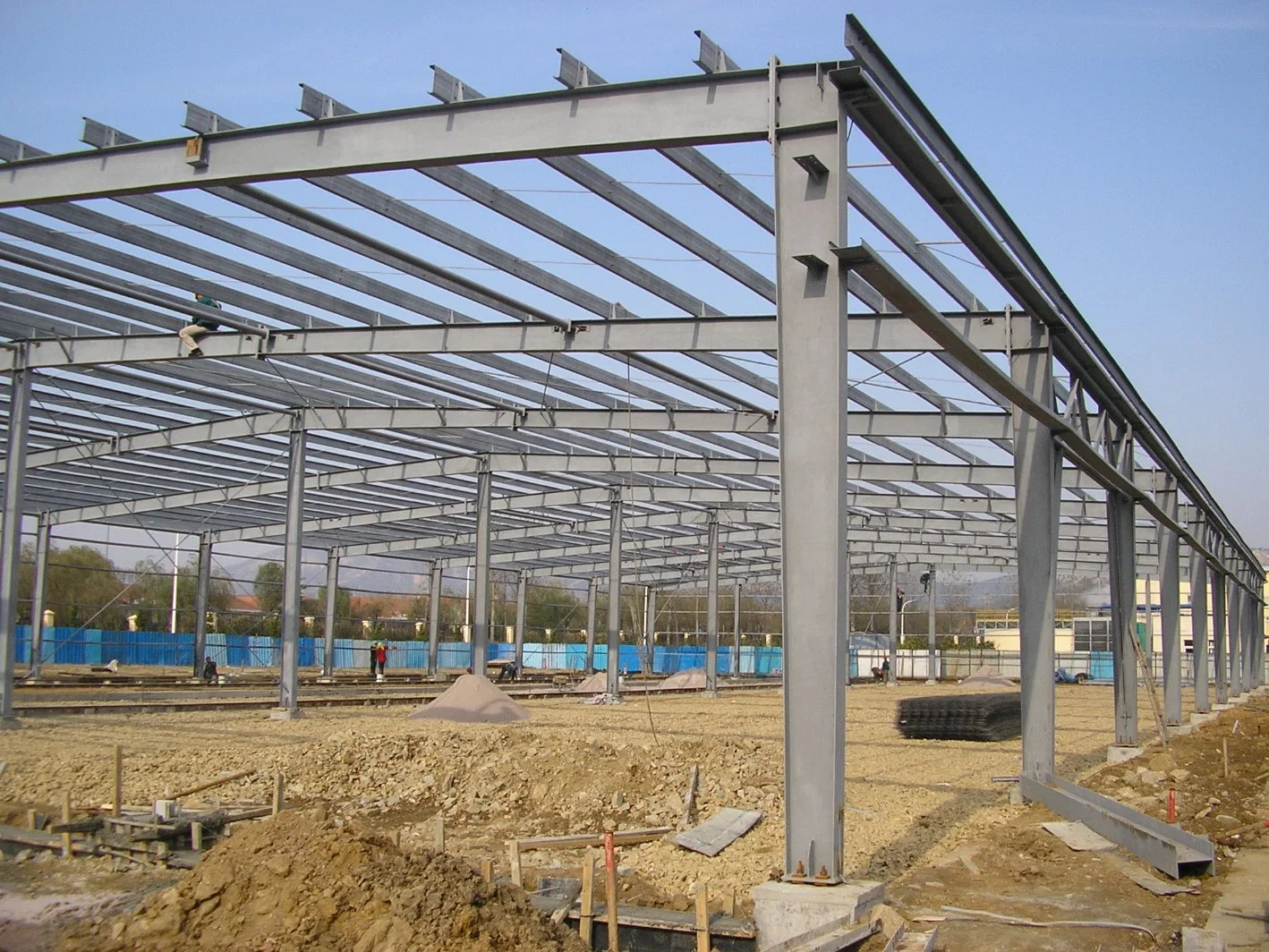 Prefabricated Steel Beam Steel Column Building Material