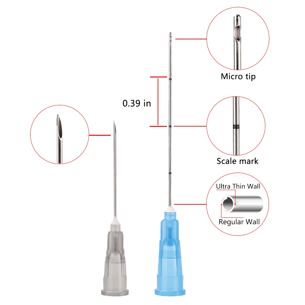 in Stock 18g 50mm Micro Cannula for Skin Care Injection