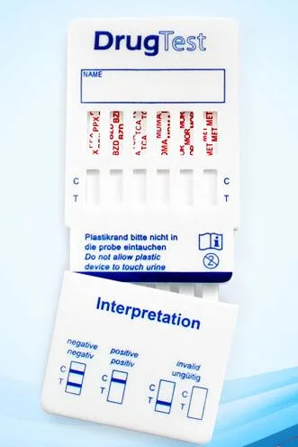 Singclean oro coloidal el método de prueba de drogas de abuso CE aprobada Multi drogas de abuso de la Copa de prueba