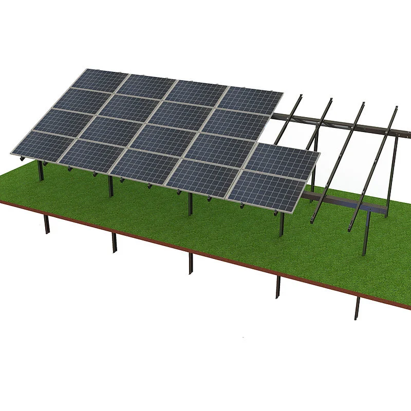 Parafuso de ligação à terra sistema de estrutura de montagem solar fotovoltaica