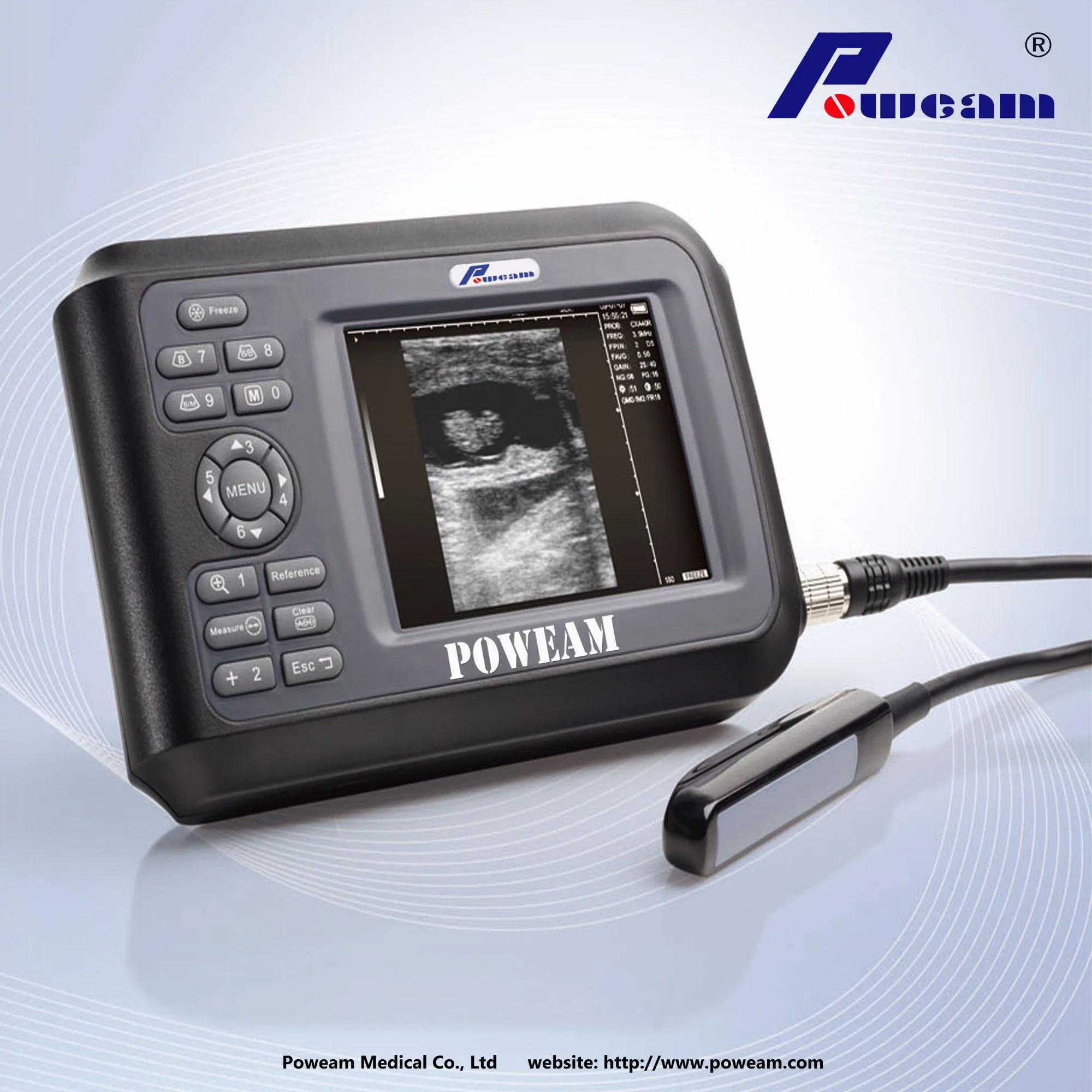 Digital Palm Smart Cow Veterinary Ultrasound Scanner