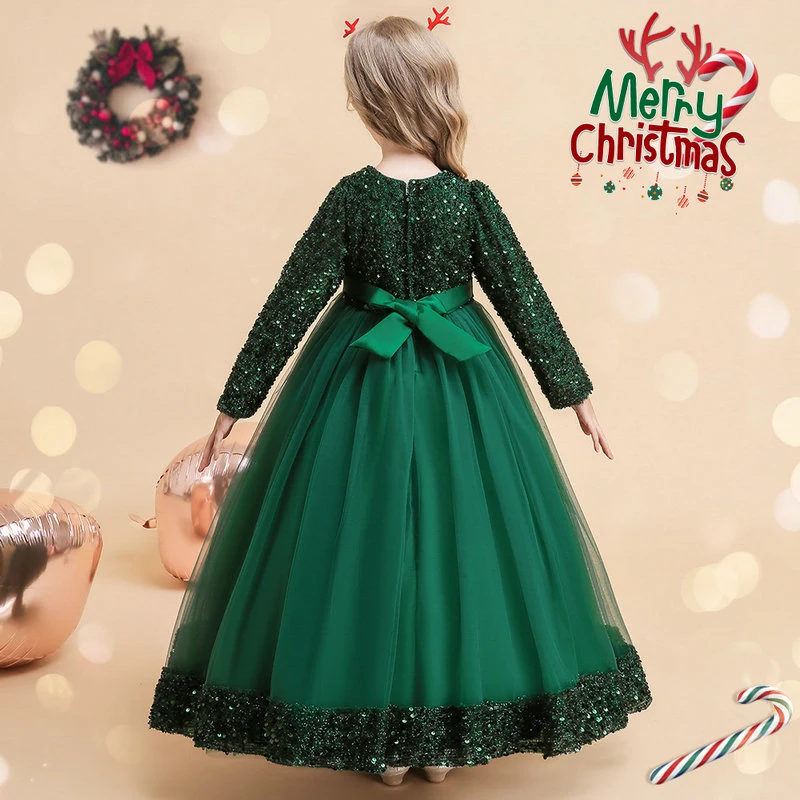 New Children's Dress Princess Dress Christmas Cosplay Dress Wedding Dress Evening Dress