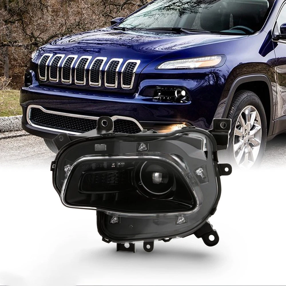 Phare de voiture de rechange pour Jeep Grand Cherokee 2014-2018.