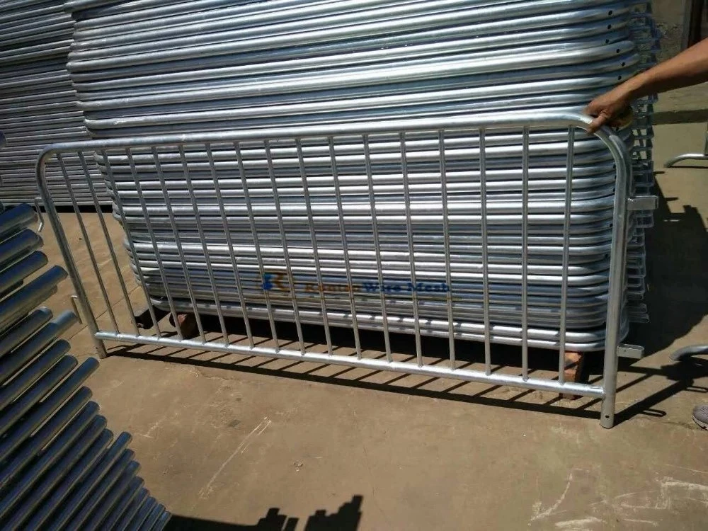 Galvanized Metal Steel Traffic Crowd Control Fence Barrier / Barricade (XM-33)