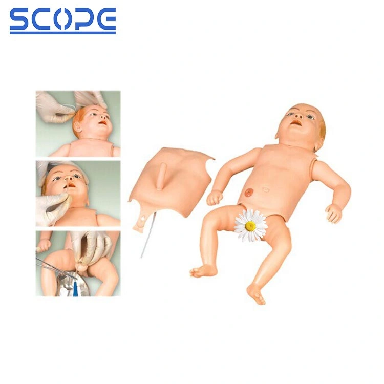 Advanced PVC Medical Teaching Simulator Sc-H140 Senior Infant Nursing Manikin