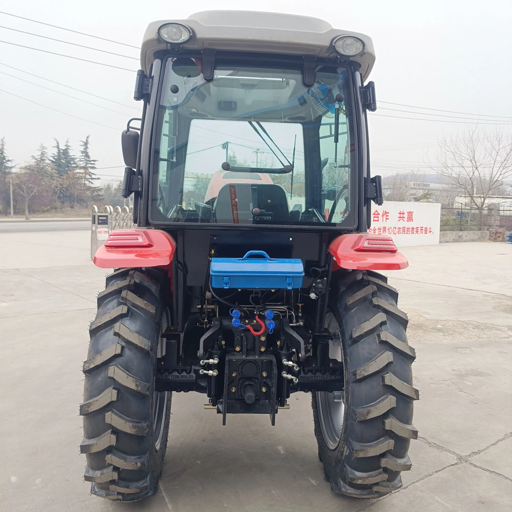 70HP 8+8 12.4-28tyre AC Cabin Wheel Farming Tractors in Tavol