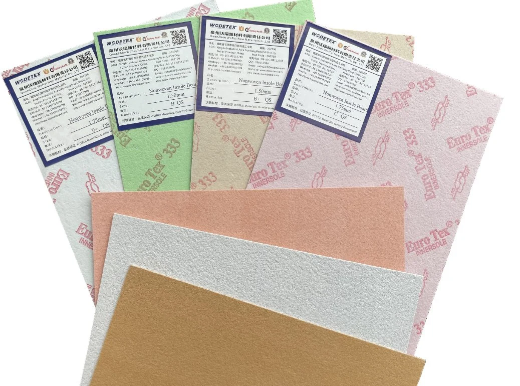 Nonwoven Insole Board Essential Leather Shoe Materials of Shoes Insole From China