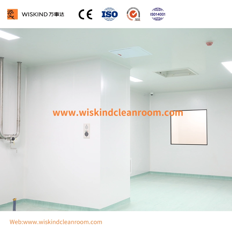 Anti - Noise/Fireproofing/No Dust Accumulation Cleanroom Sandwich Wall Panel