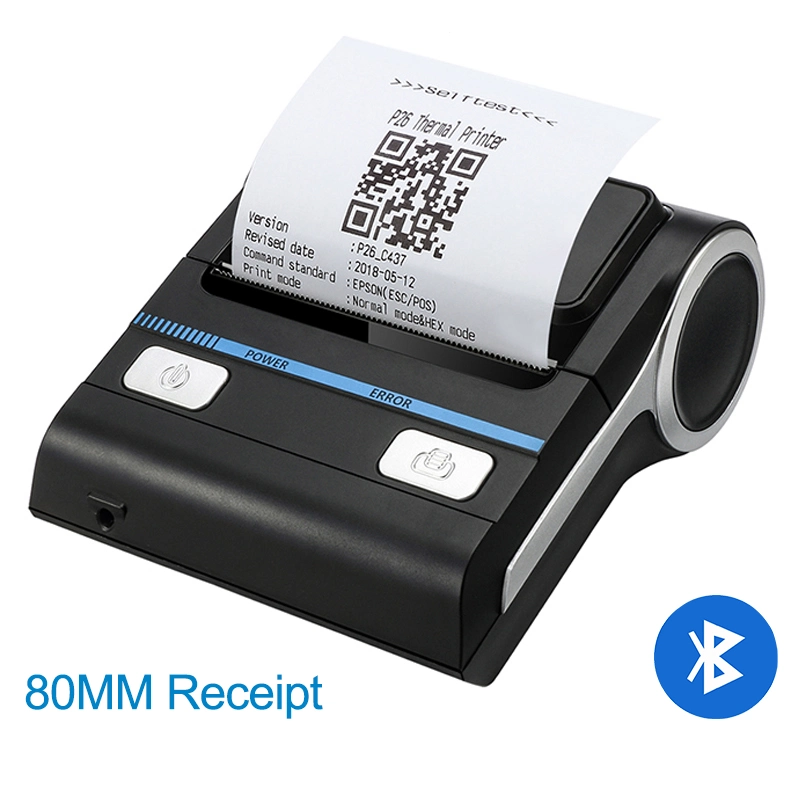 Barway Portable 80mm Bt Android POS Terminal Use Thermal Printer Mht-P26