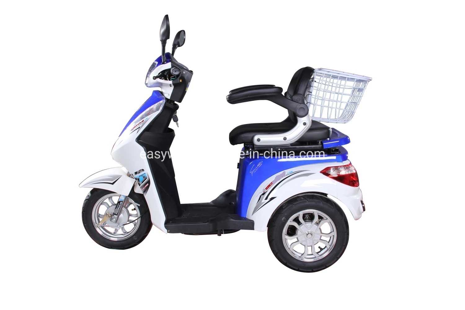 EEC Apprpved Electric Tricycle with 1000W Brushless Motor