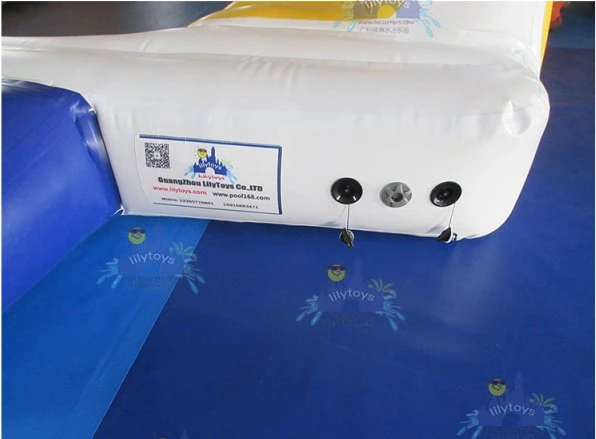 Juguete de agua inflable Juegos Interactivos Banana Boat material de PVC para niños y adultos
