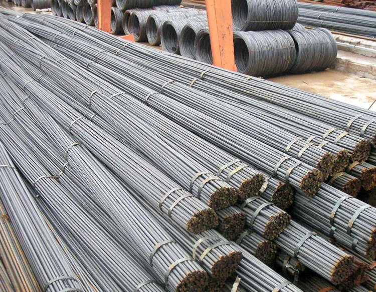 De diámetro 10mm steel Rebar deformado de la barra de acero barras de hierro con la nervadura para construcción