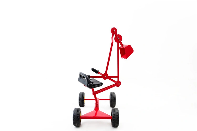 Wheeled Mini Digger for Kids for Outdoor Playground and Sandbox