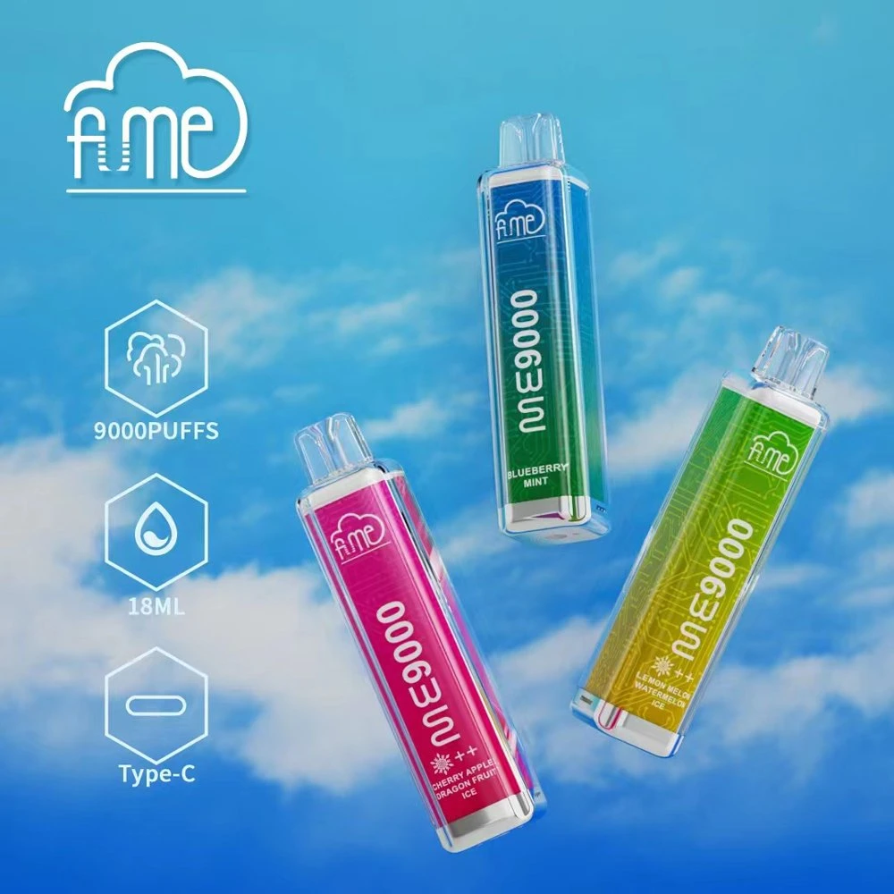 Wholesale/Supplier I Vape Fume Me 9000 Puffs Disposable/Chargeable Electronic Cigarette Wholesale/Supplier Vape Pen 18mAh 600mAh Rechargeable Vape Pod