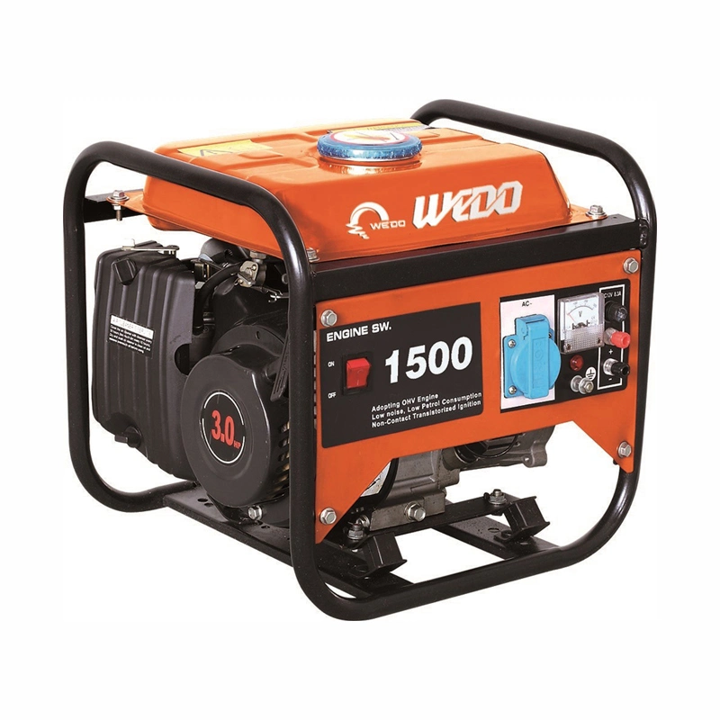 Wd1500 4-Stroke Portable Electric Generator Gasoline/Petrol Generators for Home Use