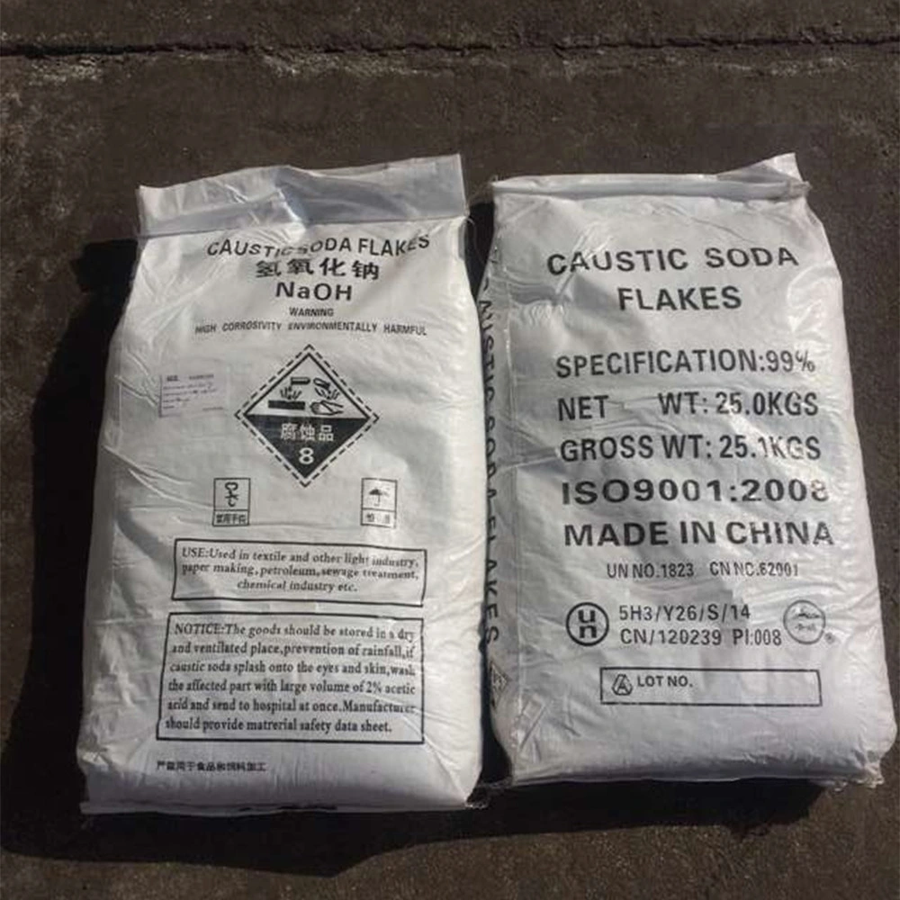 Factory Provide Sodium Hydroxide Flake/Solid 99% Caustic Soda Liquid