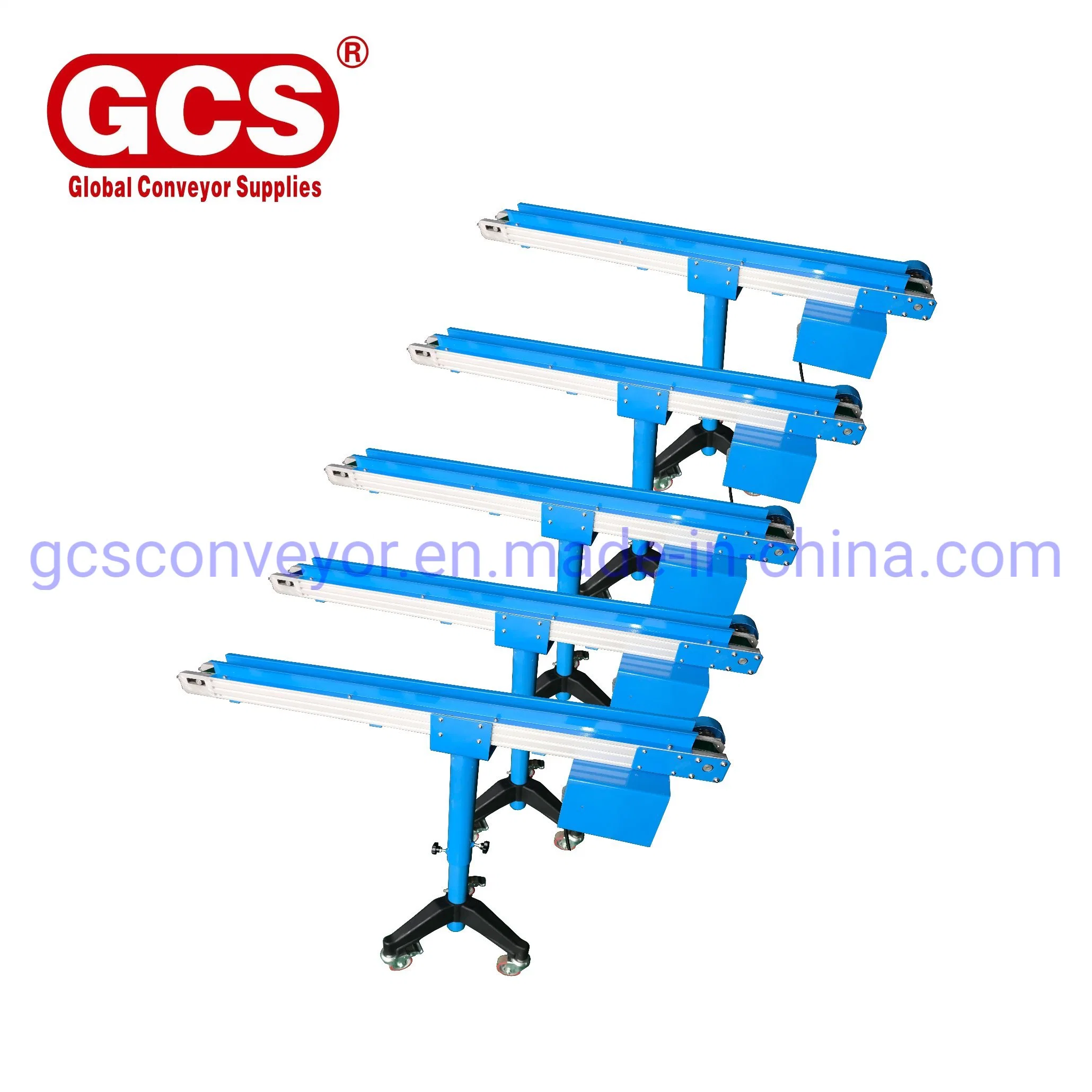 China PVC Rubber Conveyor Belt System Toy Assembly Line