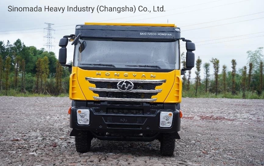 Hongyan 6X4 Tipping Mining Dump Truck 340HP Tipper LHD Dumping Truck