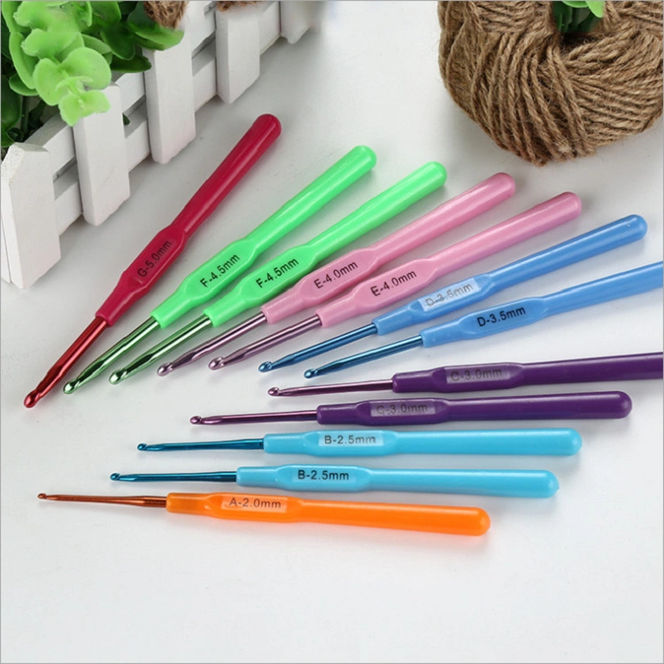 Knitting DIY Plastic Crochet Set 12PCS/Set Sweater Knitting Tools