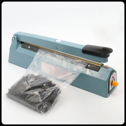 Production and Sales Tabletop 8"/200 mm/8 Inch/20 Cm Wide Iron Body Impulse Hand Heat Seal Fs-200 Plastic Wrap Film Bag Packaging Sealer