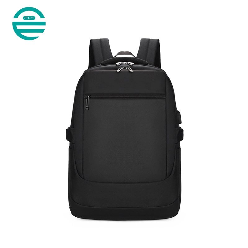 Fuliya Business Computer Backpacks Waterproof Travel Laptop Backpack for Men USB Charging