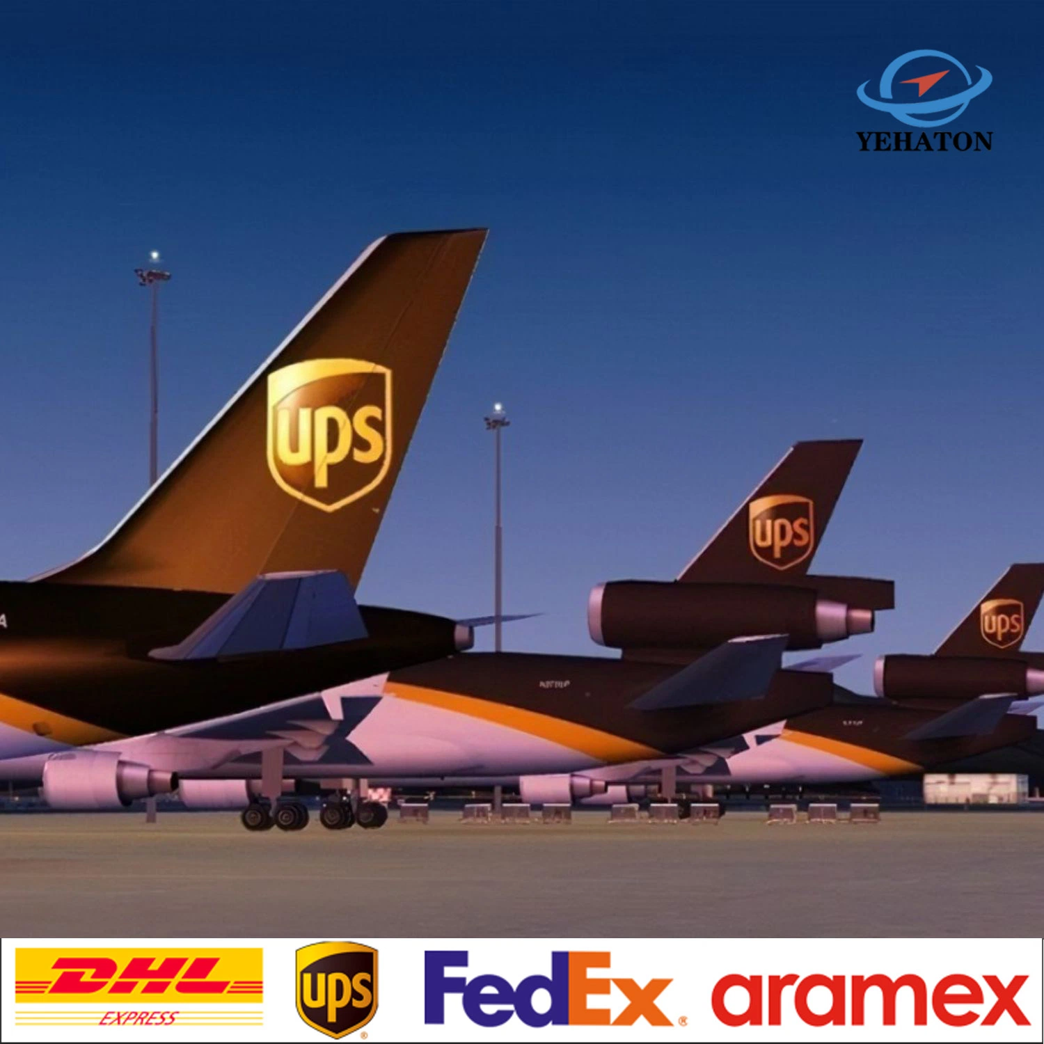 FedEx DHL UPS Air Freight Shipping Agent Express Service Wholesale Import From China to UK Amazon