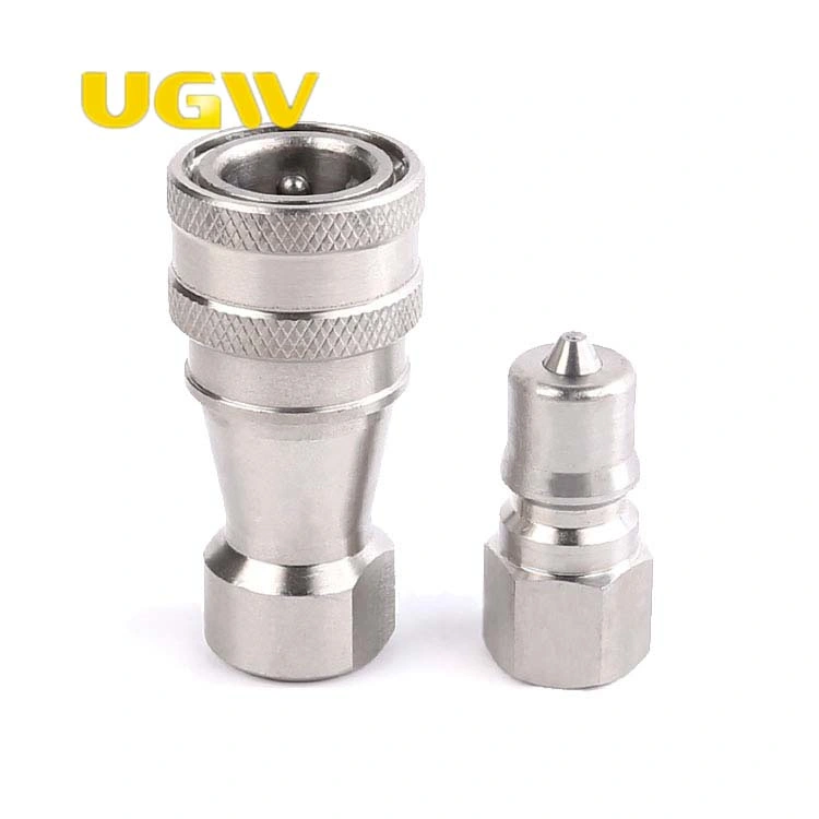 High quality/High cost performance Stainless Steel 304 / 316 Hose Fitting Quick Coupling Connector