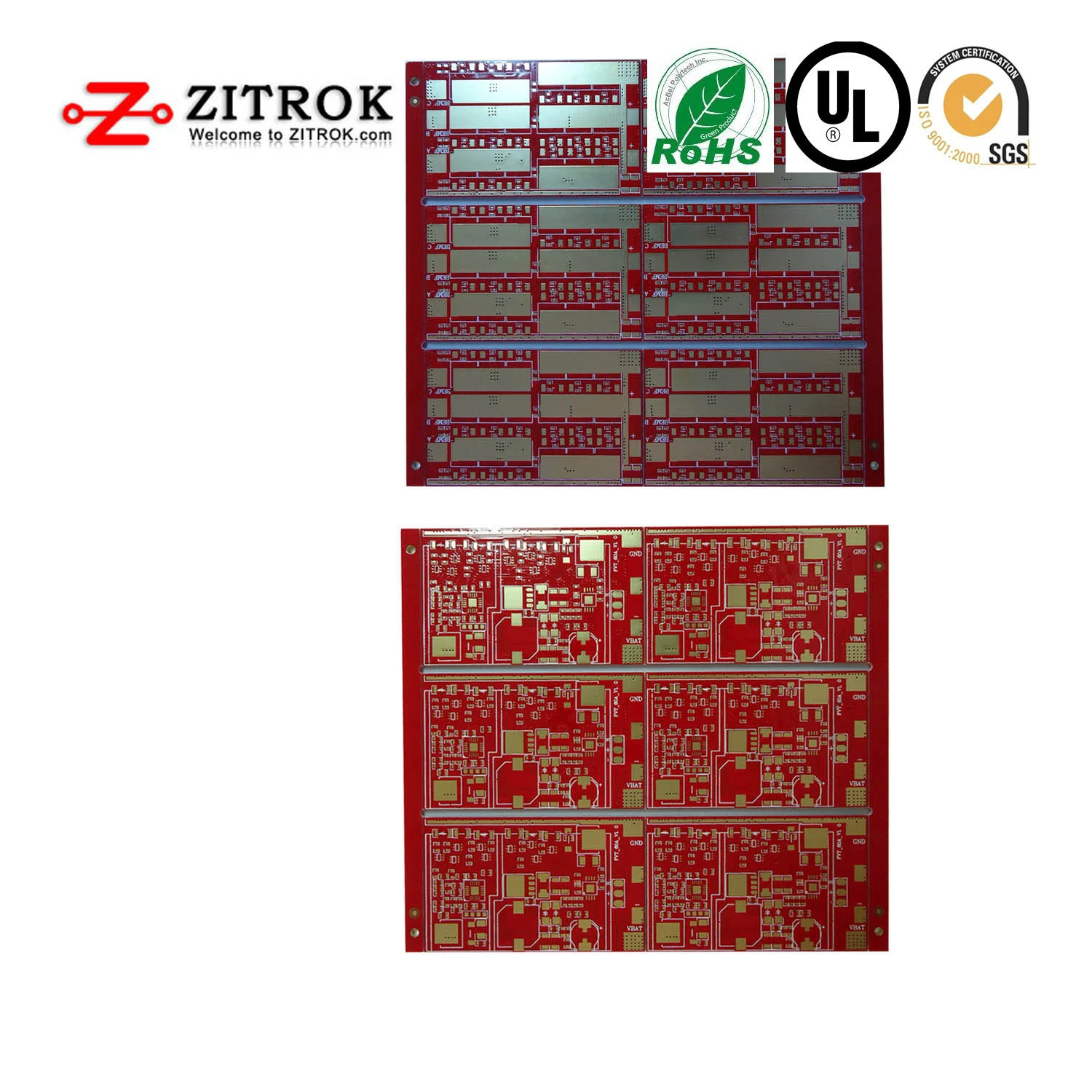 14 Years Professional SMT Power PCB, Custom LED Board Bulb PCB for LED Light 2 Layer PCB for LED in China