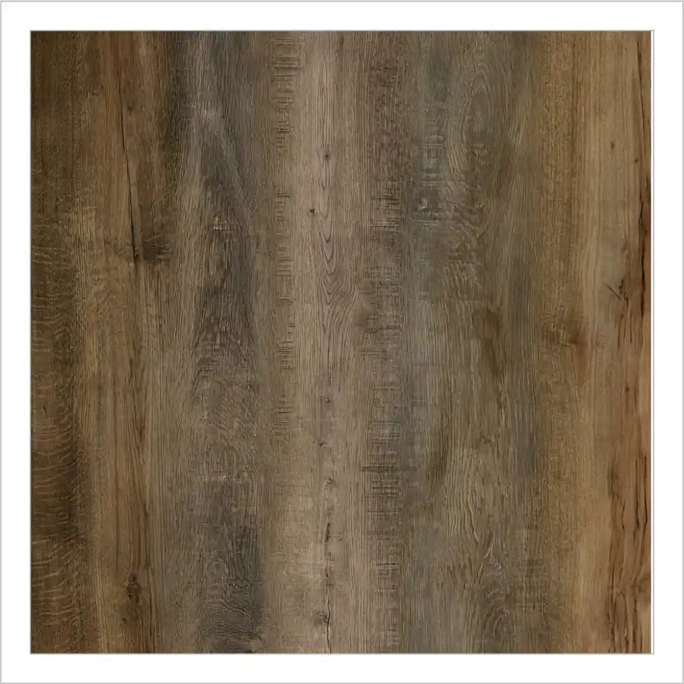 Luxury Grain Plank Waterproof Laminate Click Title for Indoor Vinyl PVC Plastic Spc Flooring