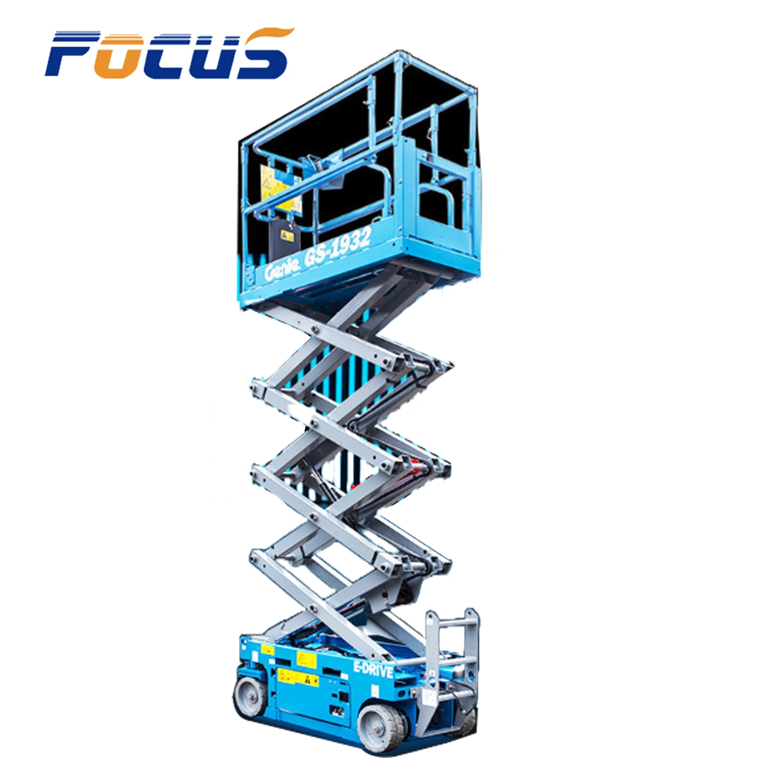 Plataforma elevatória móvel hidráulica Genie-GS 4655 Construction Electric Scissor Lifter Elevador da escada