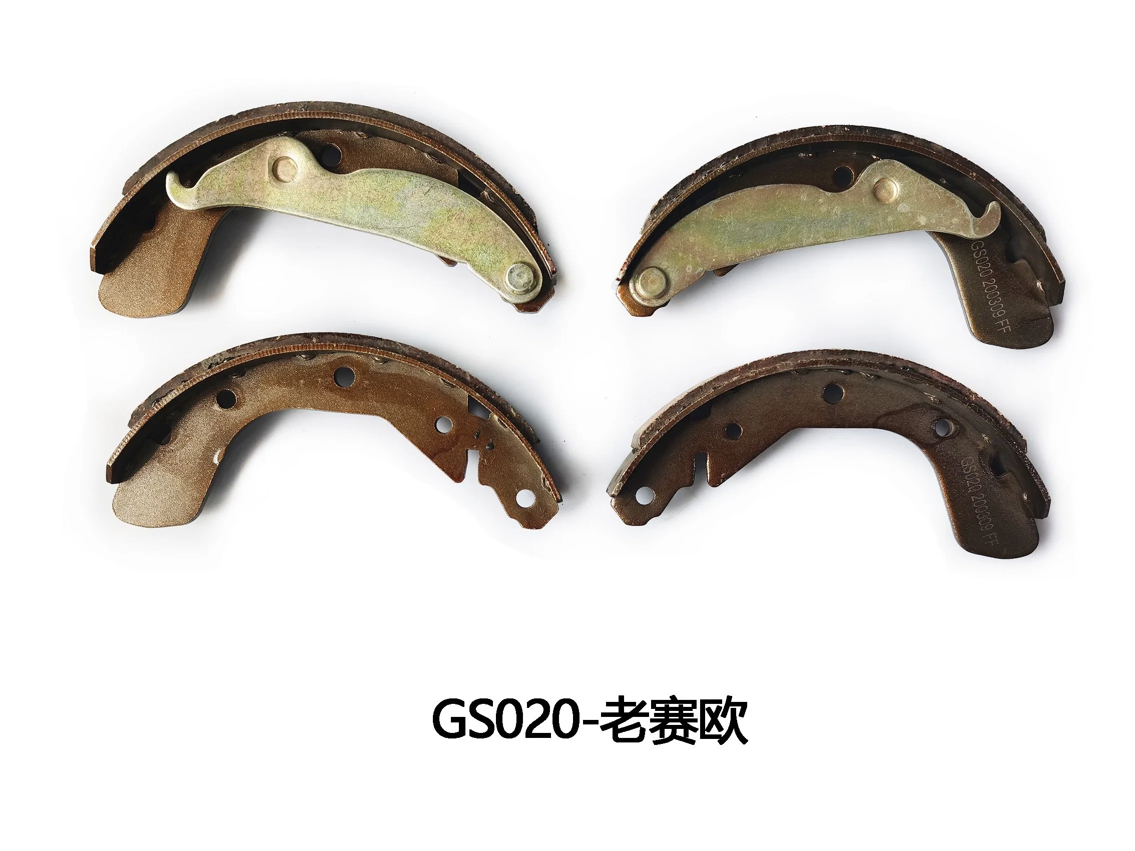 No Noise Auto Brake Shoes for Chevrolet High Quality Ceramic Auto Parts