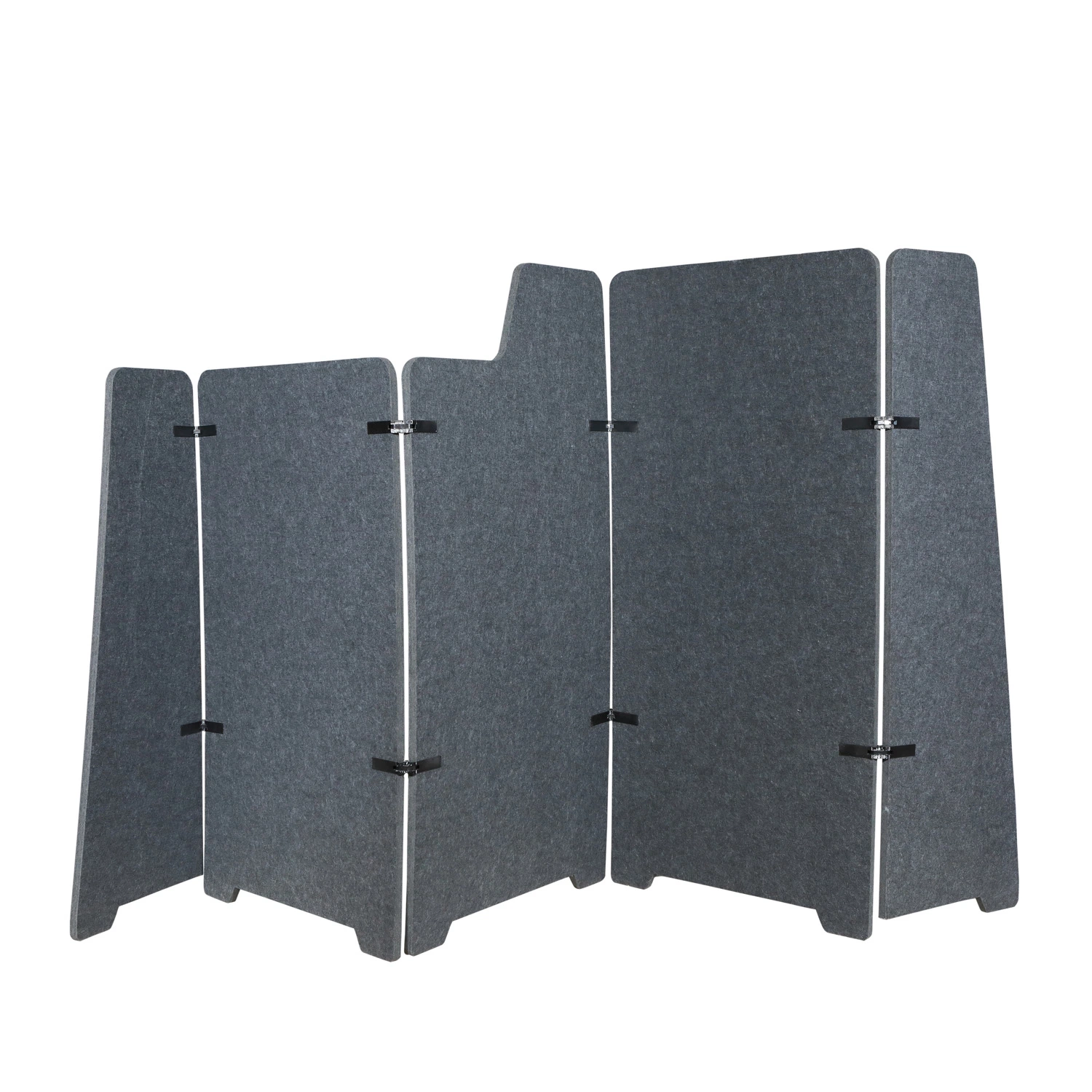 Customized Euroyal Sound Absorption Polyester Fiber Acoustic Folding Screen Panel