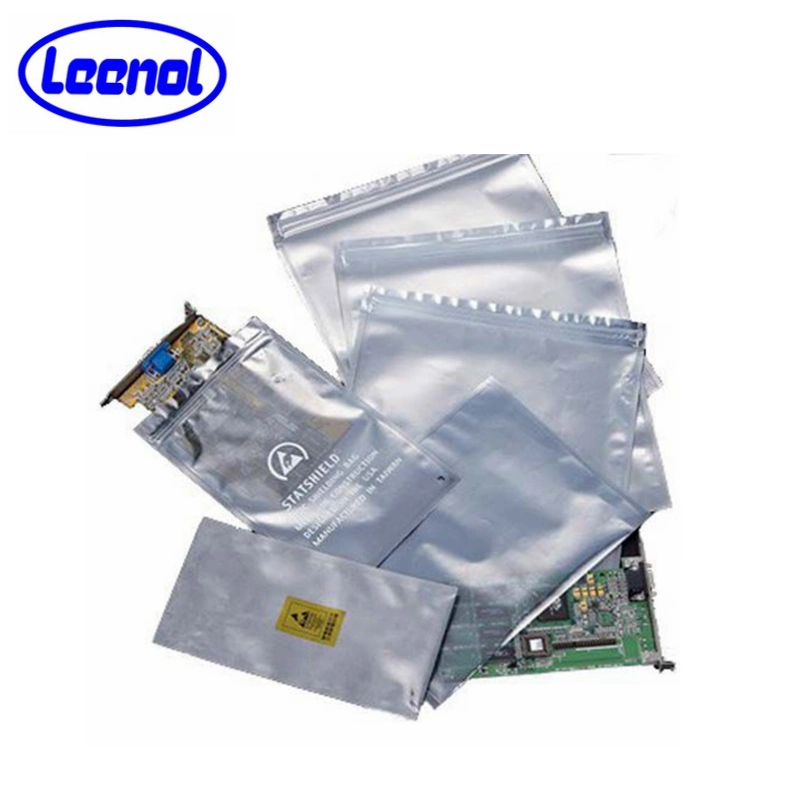 Customized Antistatic ESD Shielding Bag with Zip Lock for Electronic Components Ln-1507011