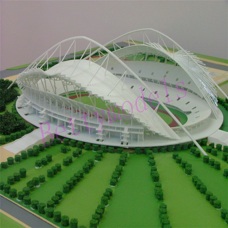 Customized Stadium Architecture Scale Model 3D Physical Sport Hall Model Making