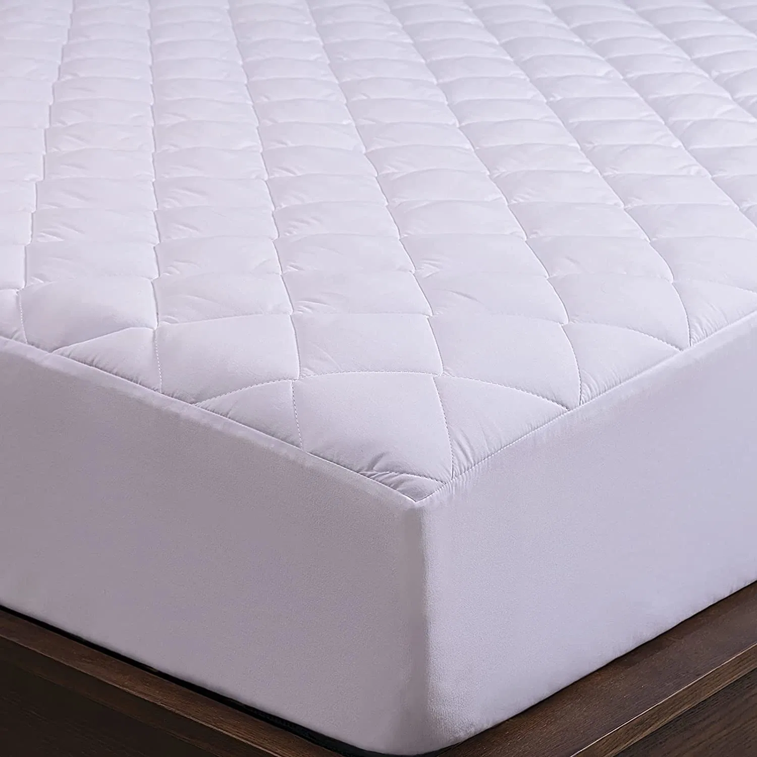 Protège-matelas matelassé ajusté de qualité supérieure, hypoallergénique, imperméable en coton, protège-matelas pour lit de bébé.