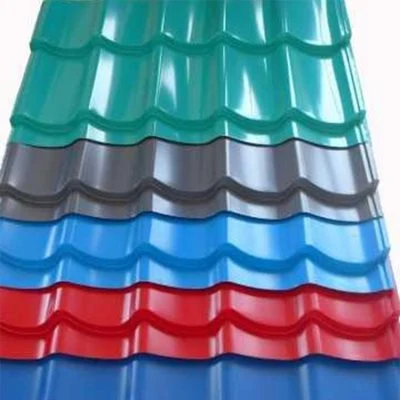 Color Coated Prepaintd Roof Steel Sheet Corrugated Metal Prices G for Building