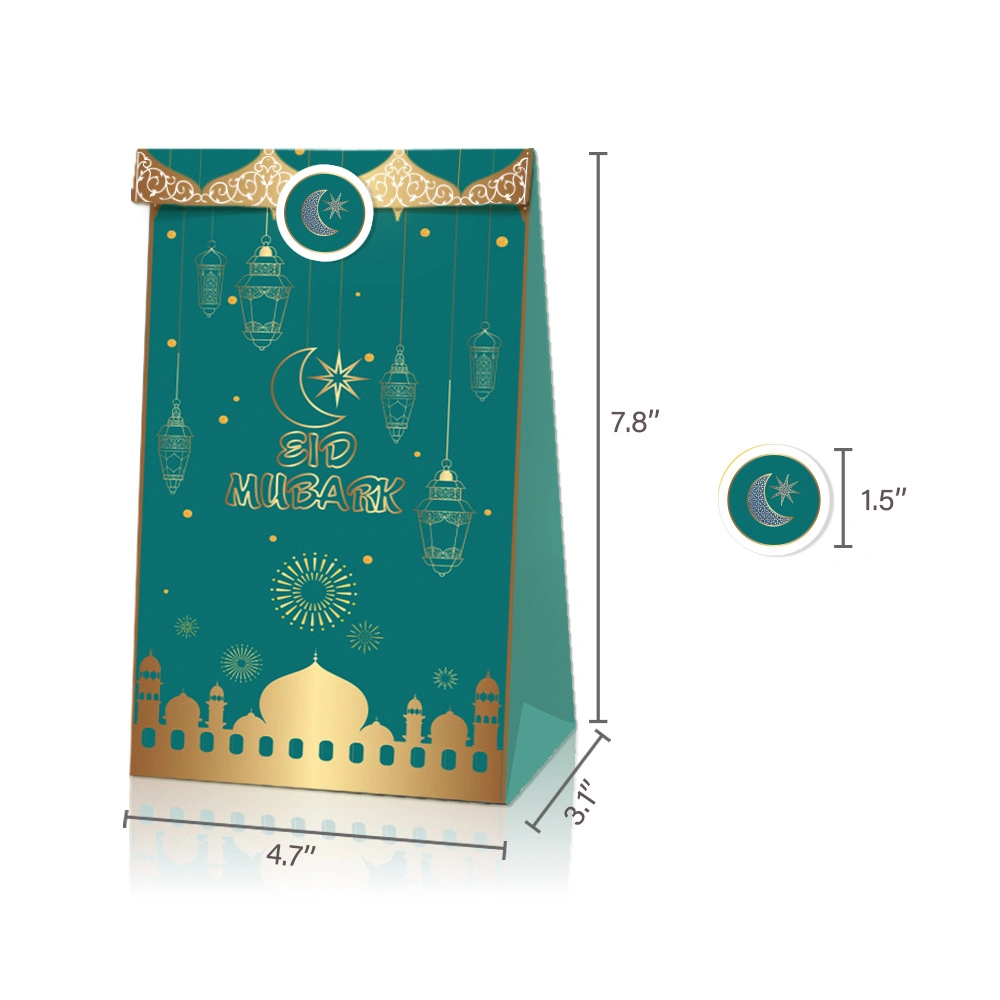 Eid Mubarak Ramadan Paper Gift Packaging Bag