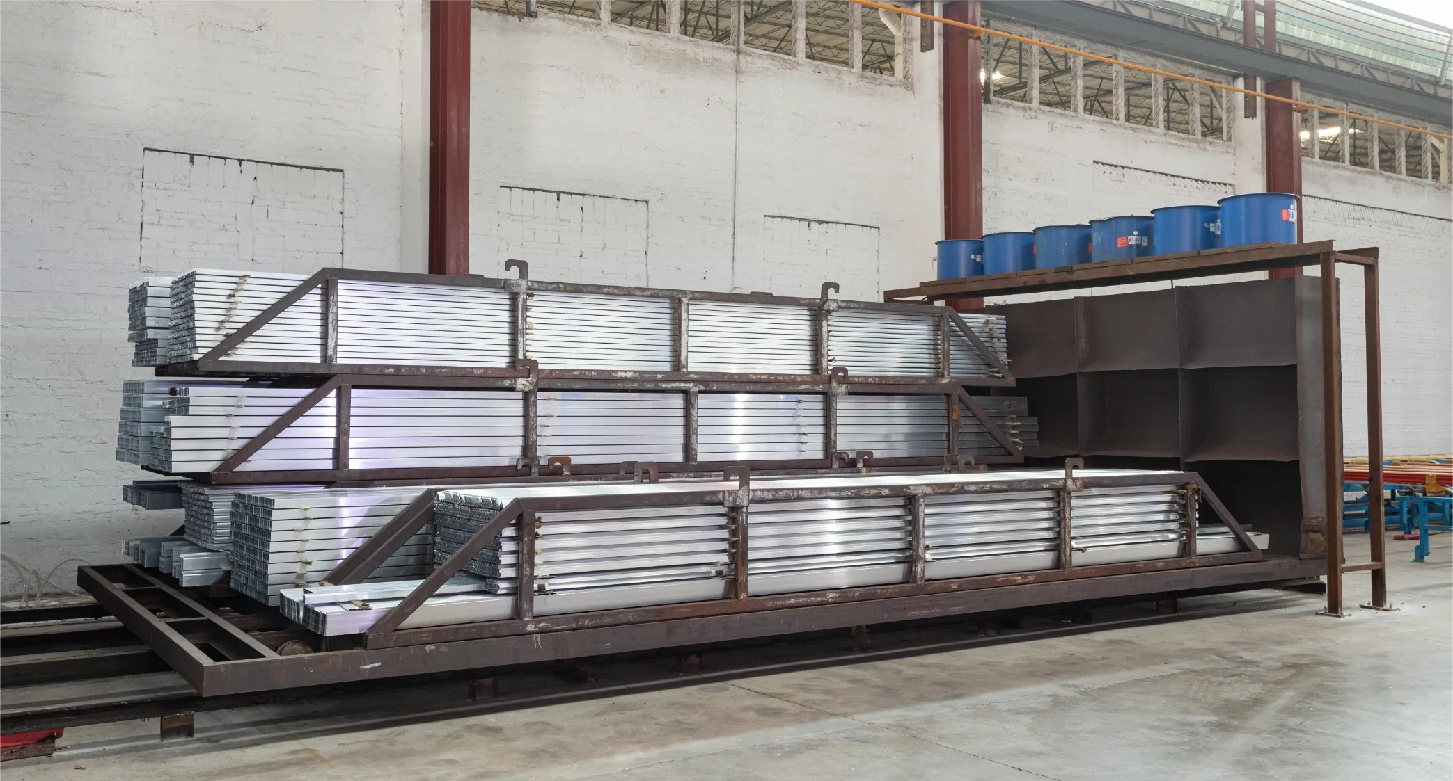 6 Baskets Double Door Aluminum Aging Oven in Aluminum Extrusion Machine