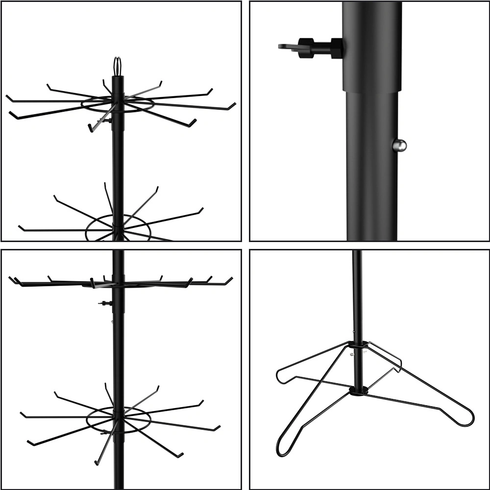 Rotary Hook Display Rack Display Shelves